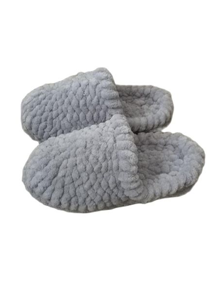 

slippers women's winter lady handmade creative women 's home plush panduf christmas, Black