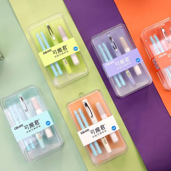 

dot stone heat sensitive erasable pen primary school students' practice replaceable ink bag beginner jun ds-997 set