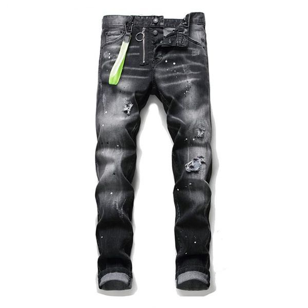 

brand pants and jeans shorts italy mens designer jeans black trousers luxury ripped skinny biker moto pants pour cool ho, Blue