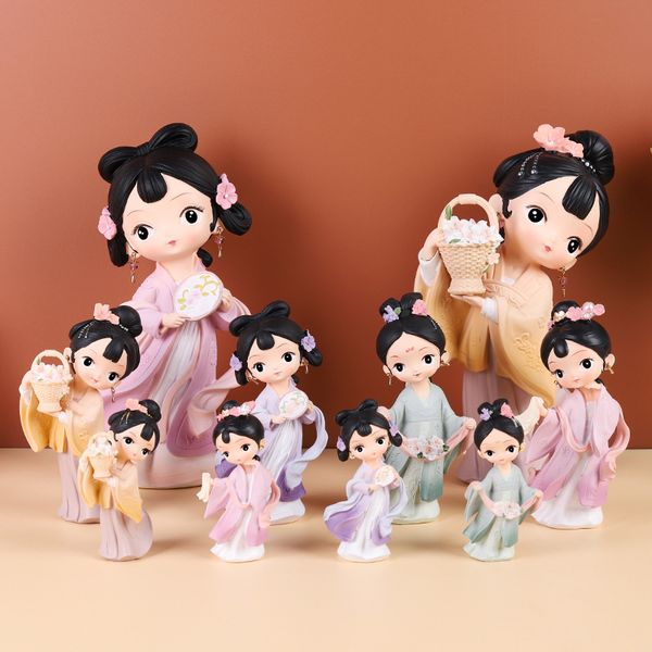 

little cute baby tree men model kids toys story action figures girls set wholesale
