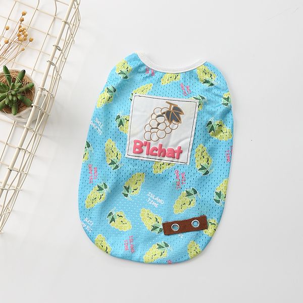 

2021 elastic pet cold feeling quick drying cat clothes dog vest