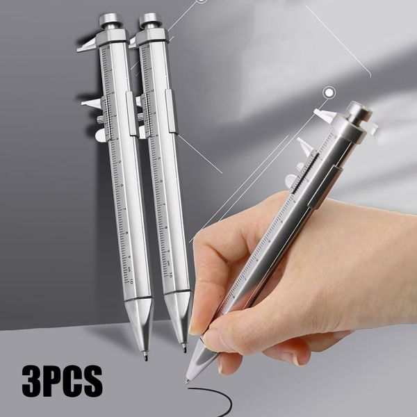 

ball point pen vernier caliper 0-100 type 1.0mm writing ballpoint pens, Blue;orange