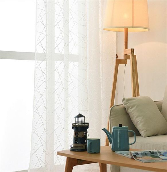 

curtain & drapes polyester cotton white sheer curtains window decoration voile kitchen tulle