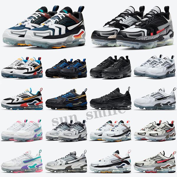 

men evo runner running shoes evolution of icons women triple black wolf grey white relese date trainers sports sneakers 36-45