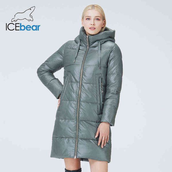 

fashion winter female jacket ladies parka women's coat brand clothing gwd20309i 211221, Black