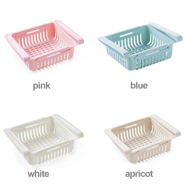 

storage bottles & jars 4 color fridge bins and er refrigerator organizer collection space saver bpa-drawer organizers for