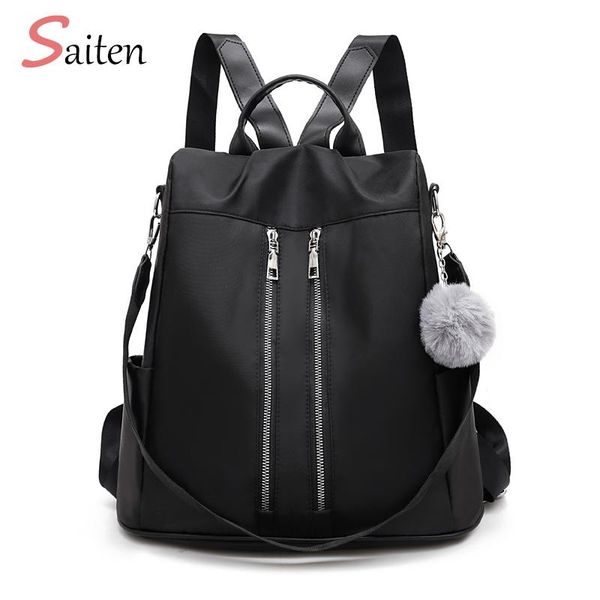 

outdoor bags casual backpack women waterproof oxford female large capacity school bag student book travel backpacks