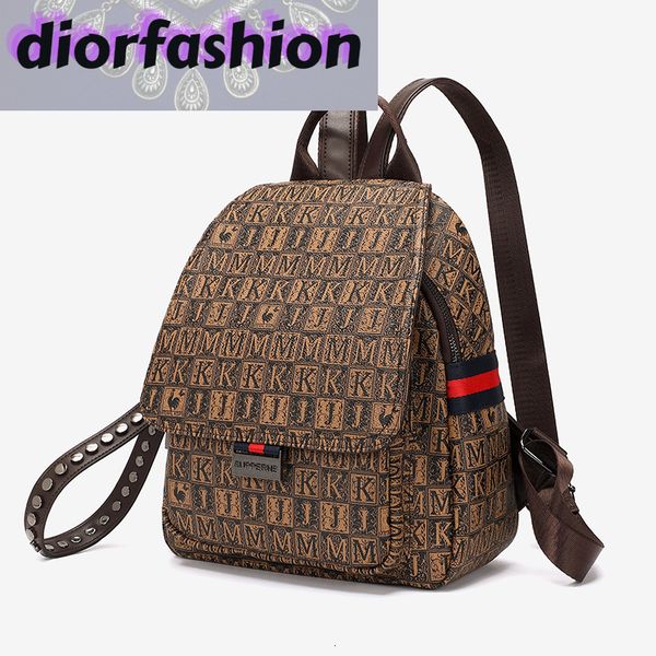 

women's backpack 2021 women's bag travel j foreign style leisure trend