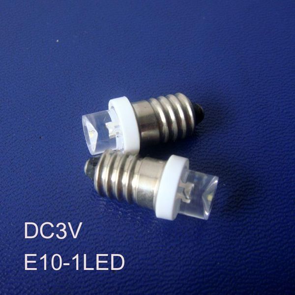 

bulbs dc3v e10 led signal light, indicator light instrument bulb lamp 3v dc 50pcs/lot