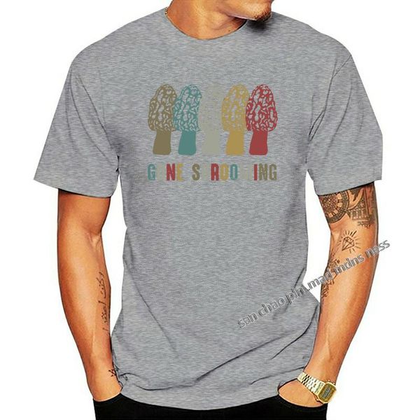 

men's t-shirts gone shrooming morel mushroom t-shirt, White;black