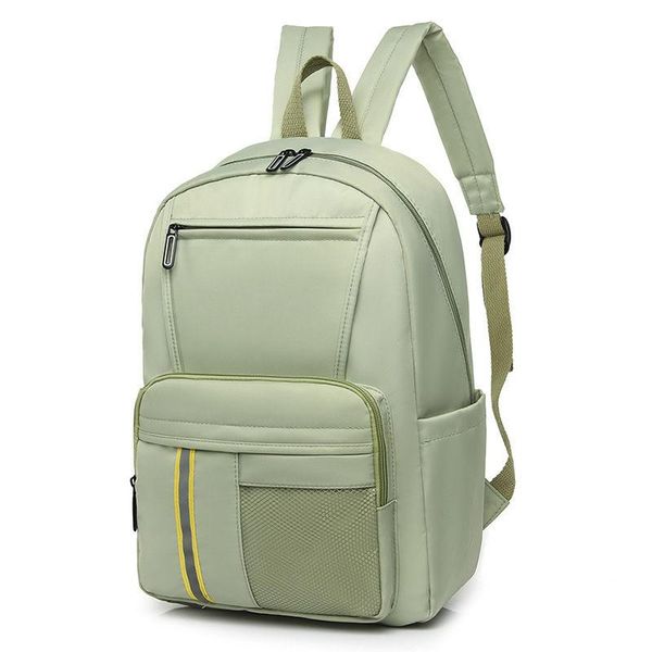 

backpack style women outdoor travel backpacks ladies school solid color bags for teenage girls students casual female