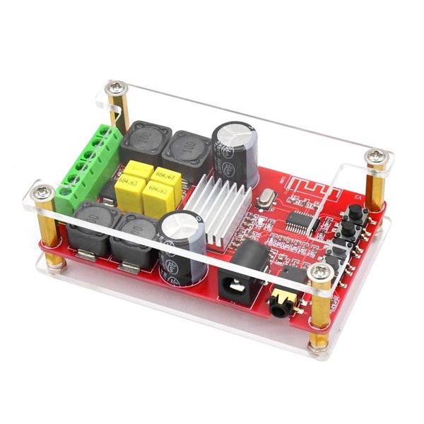 

audio cables & connectors tpa3116 50w+50w 2.0 wireless bluetooth 5.0 stereo digital power board with shell