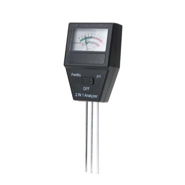 

meters 2 in 1 soil fertility meter moisture sensor ph tester detector acidity ideal instrument for gardening set tools