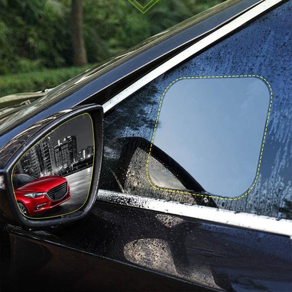 

set car rearview mirror rainproof film waterproof antifog sunshade