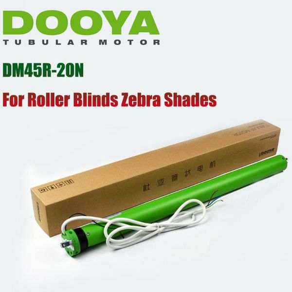 

smart home control wholesale high power 145w dooya dm45r-20n tubular motor system for diameter 55mm tube roller blind zebra blinds