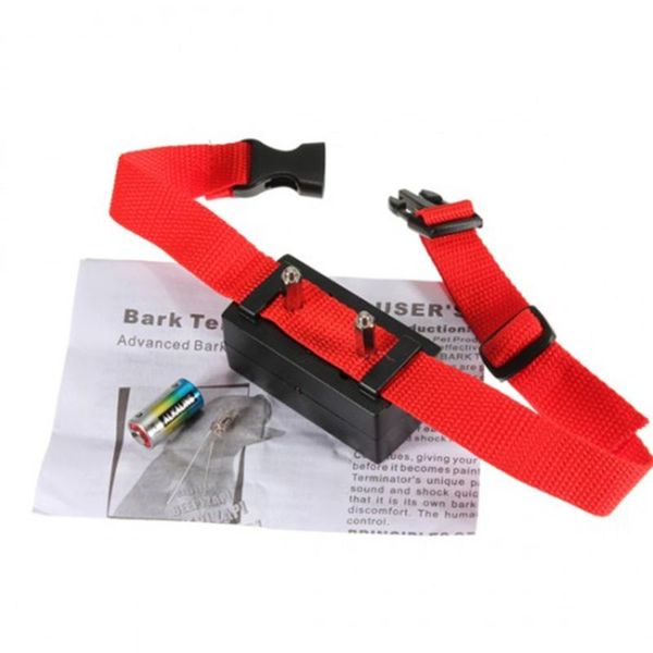 

dog collars & leashes ultrasonic anti barking device pet necklace for training
