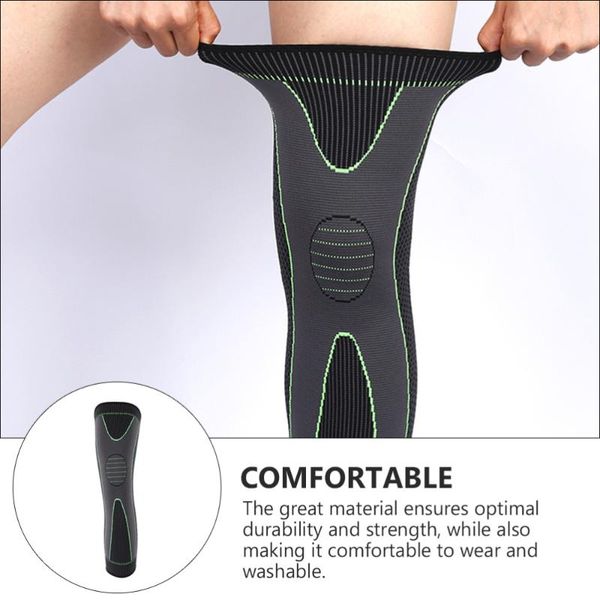 

elbow & knee pads full leg sleeve long brace support protector for sport, Black;gray
