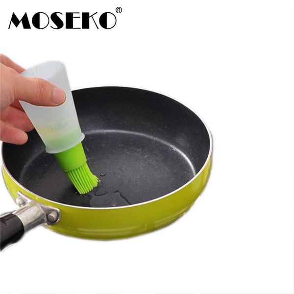 

baking & pastry tools moseko 1pc silicone oil brush brushes liquid pen cake butter bread bbq utensil safety basting