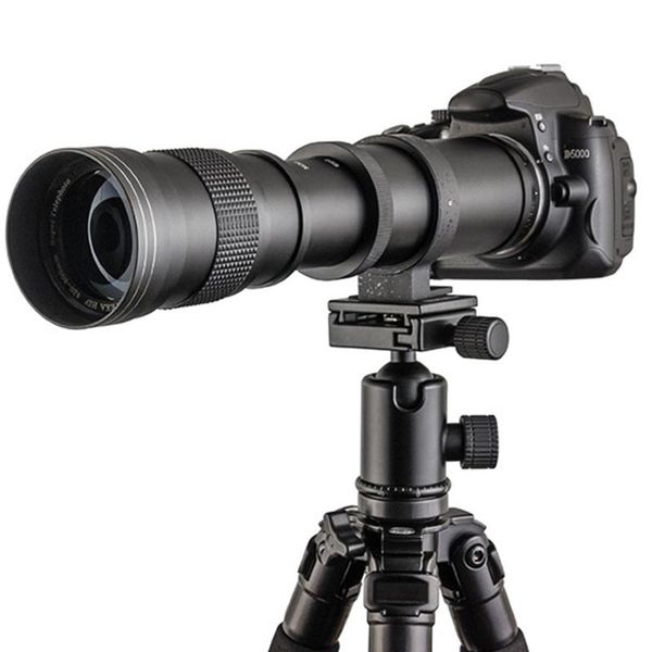 

telescope & binoculars 420-800mm f/8.3-16 zooms camera lens t-mount for slr dslr pography supplies accessories ys-buy