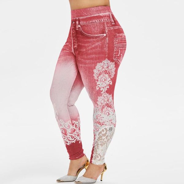 

women's leggings women printed pants fitness running gym stretch sports trousers tight workout casual professional, Black