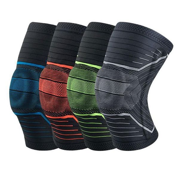 

breathable volleyball joint support knee pads basketball sports bandage brace sleeve elastic compression kneepad protector elbow &, Black;gray