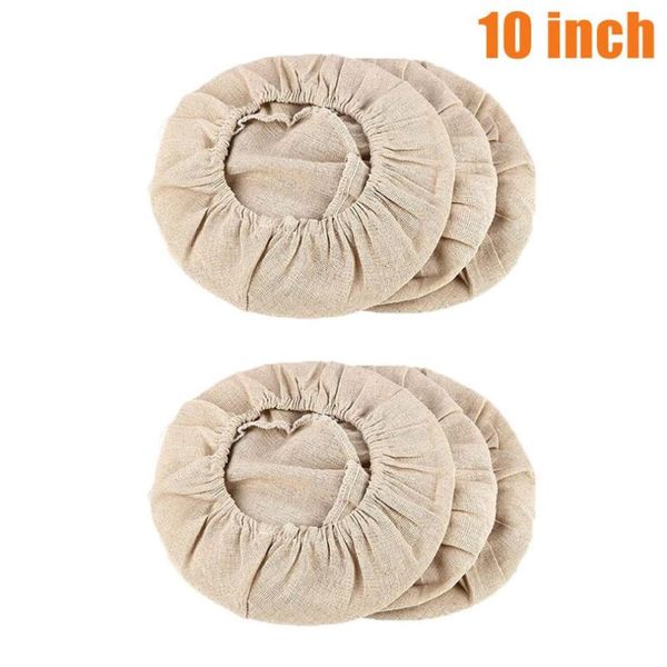 

storage bags european-style rattan basket cloth cover lined with cotton and linen practical fermented bread