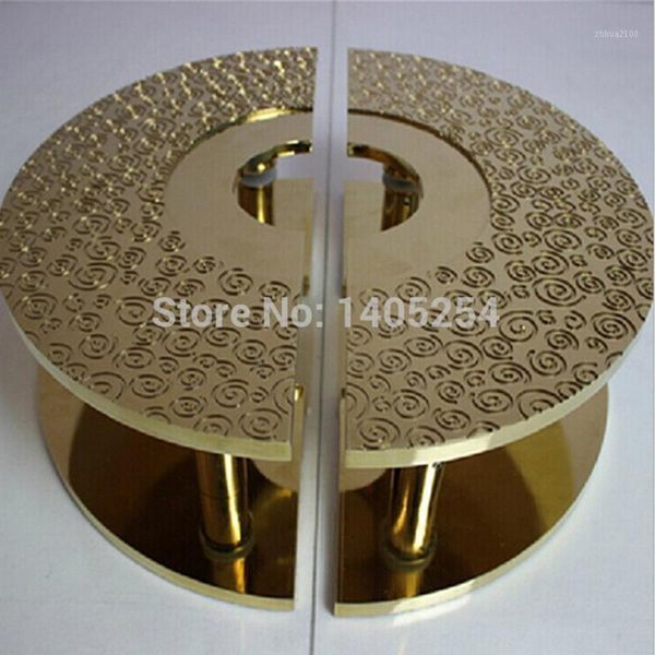 

handles & pulls brass/aluminum/stainless steel door gold color round with design1