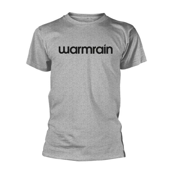 

warmrain official logo t-shirt men unisex, White;black