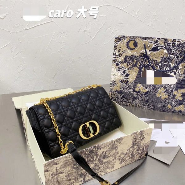 

2021 new lingge chain women's fashion leather head pillow small square slung zly