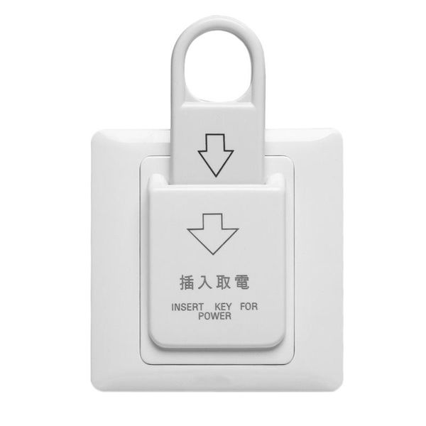 

smart home control high grade el magnetic card switch energy saving insert key for power