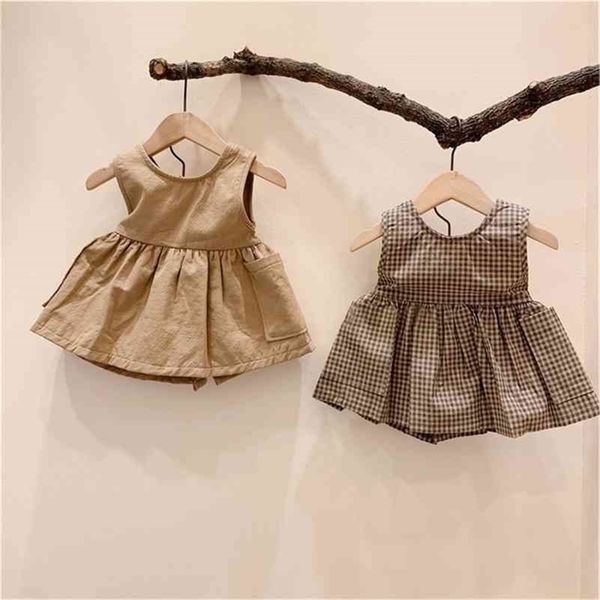 

milancel summer kids dresses sleeveless ball gown dress for girls ready stocks 210331, Red;yellow