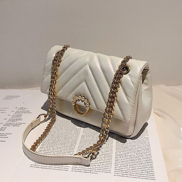 

evening bags summer super fire small bag women's 2021 fashion versatile chain messenger single shoulder armpit square