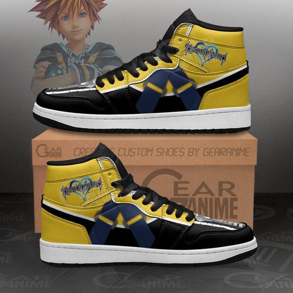

kingdom hearts sora uniform sneakers anime sho
