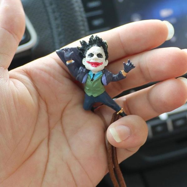 Decorazioni interne Decorazione auto Personalità Ciondolo Il modello Joker Specchietto retrovisore Ornamenti Regalo di compleanno Articoli per auto Accesso296m