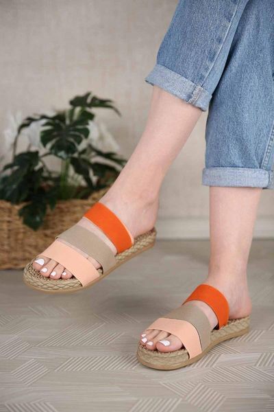 

sandals women's fitted powder mink orange, Black
