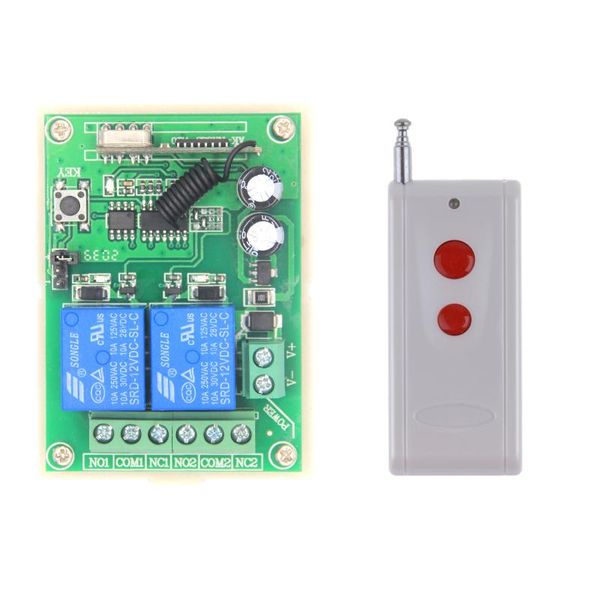 

smart home control wireless remote switch 12v 24v 2 channel module lamp 12 volt controller 1000m high range