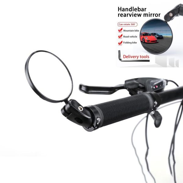 

bike groupsets universal bicycle mirror accessories handlebar rearview rotat convex back eye mtb road cycling