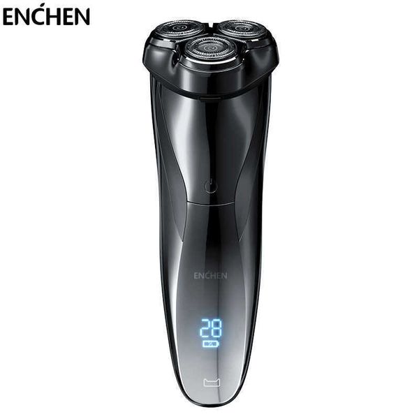 Enchen Share Elétrico Razor Blackstone 3 máquina de barbear para homens barba trimmer tripla lâmina recarregável molhado-seco duplo uso p0817