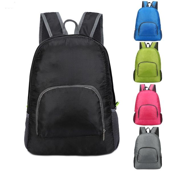 

women men outdoor sports bag ultra-light foldable backpack waterproof hiking multi-functional climbing cycling bags