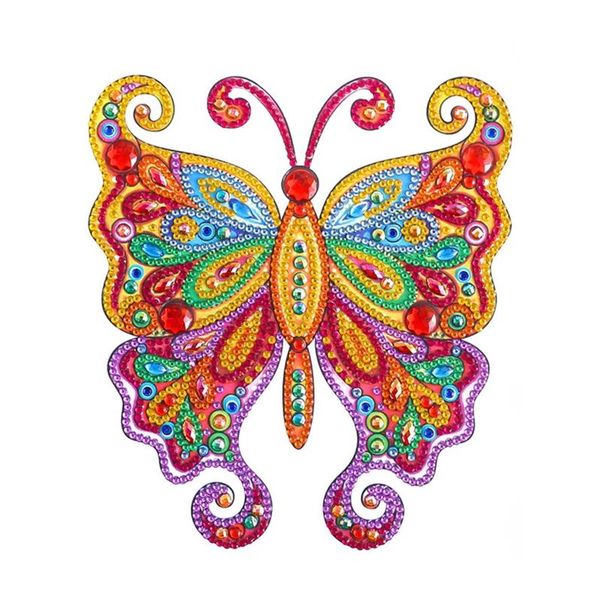 

diamond painting stickers kits for kids,diy 5d special shape animal art by numbers