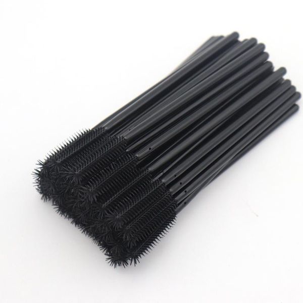 

makeup brushes eyelash eye lash black disposable mascara wand brush spoolies