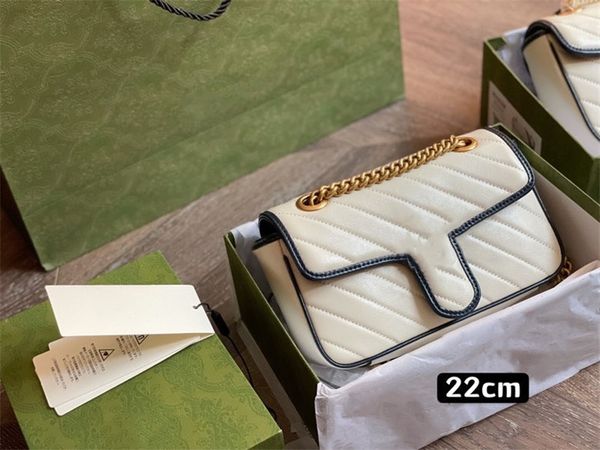 

Large Capacity Package Shipping Bags Handbag Patchwork Color Letter Fashion High Quality Genuine Leather Interior Zipper Artwork Lady Bag, 26-15cm