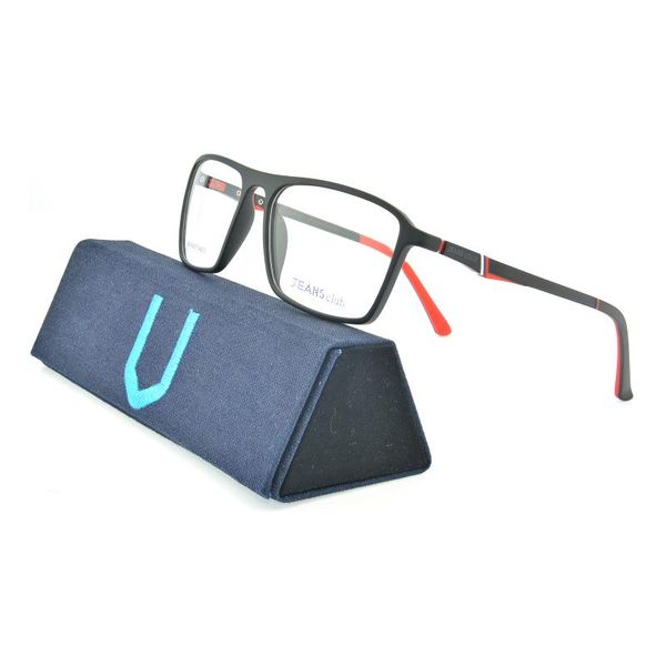 

fashion sunglasses frames jeans club tr glasses frame full rim eyeglasses men and women myopia optical lunettes de vue anteojos jr0012, Black