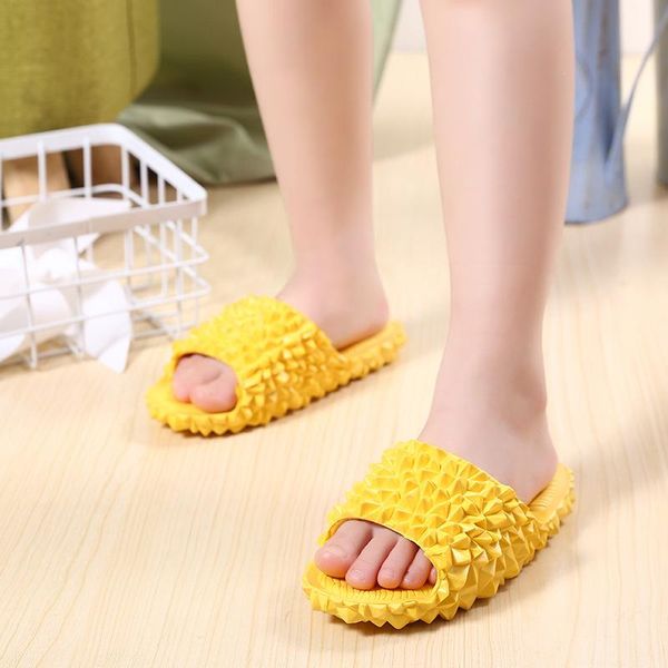 

slipper summer children' slippers for boys girls sandals cartoon durian kids flip flop home bath shoes baby casual flat beach, Black;grey