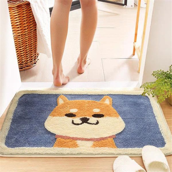 

children room floor mat absorbent flannel carpet bathroom toilet corridor doormat super soft easy to clean anti-slip carpets