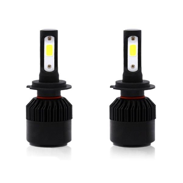 

black shell car modified led headlight 40w super bright white light lamp headlights