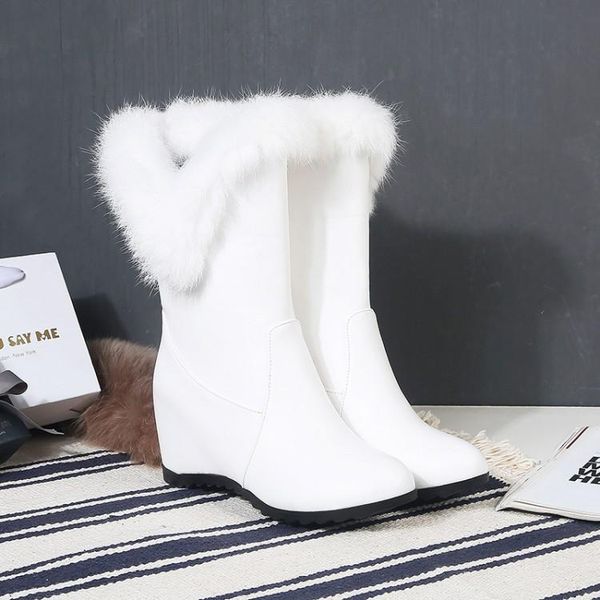 

boots oversized 12 women shoes ankle for ladies leather with comfor, Black