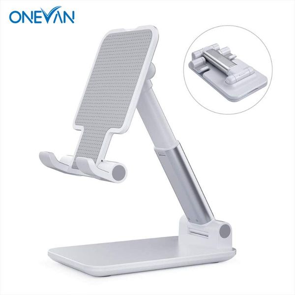 

cell phone mounts & holders adjustable holder, foldable stand tablet portable mobile mount for desk ipad