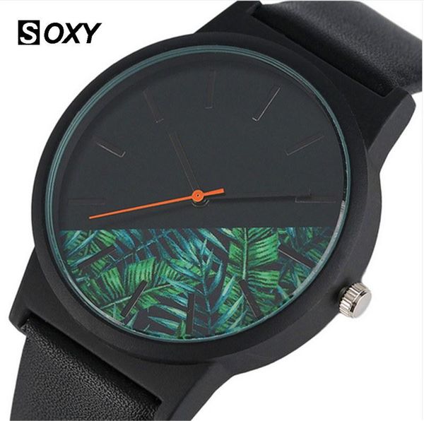 

wristwatches fashion creative watch men women watches leather men's women's relogio relojes para hombre, Slivery;brown