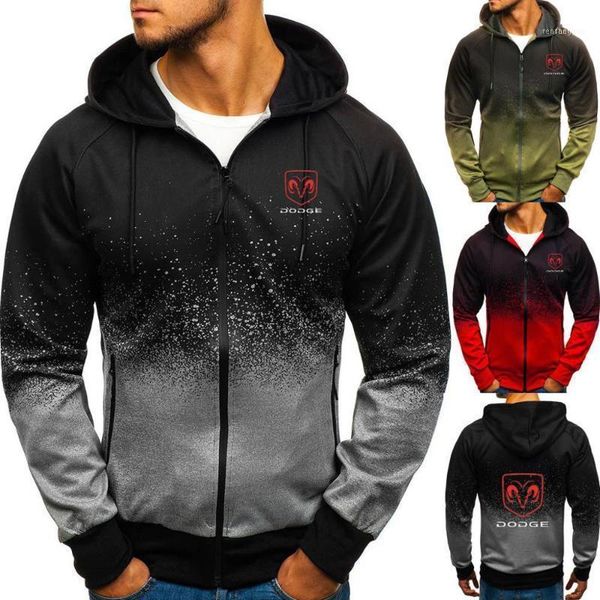 

men's vests 3d gradient for dodge sweatshirts harajuku hoodies zipper pullover sweatshirt men cotton clothing jackets coats r1, Black;white